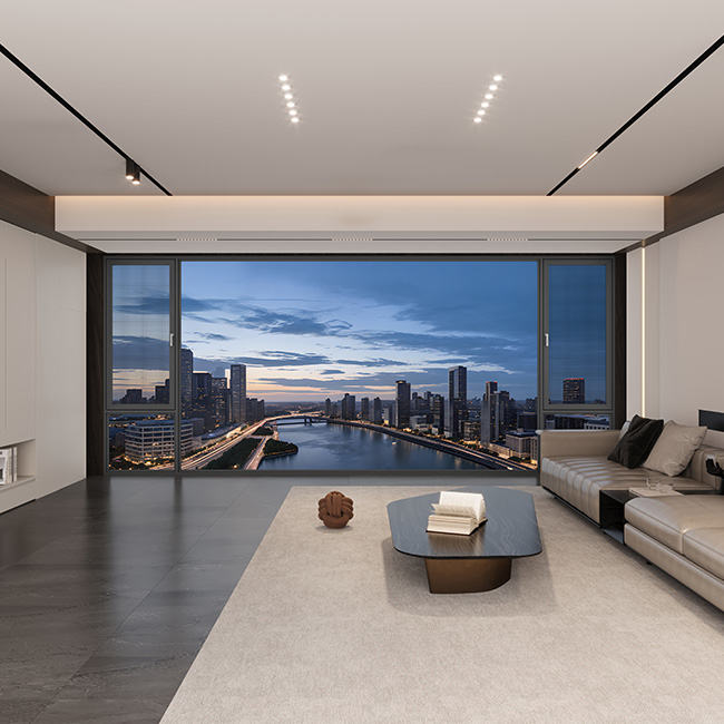 casement14 Wan Jia Deng Huo 88 window screens with integrated opening and tilting windows - Image 1