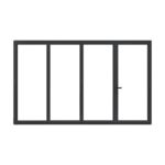 Silver Peak Second Generation Folding Door